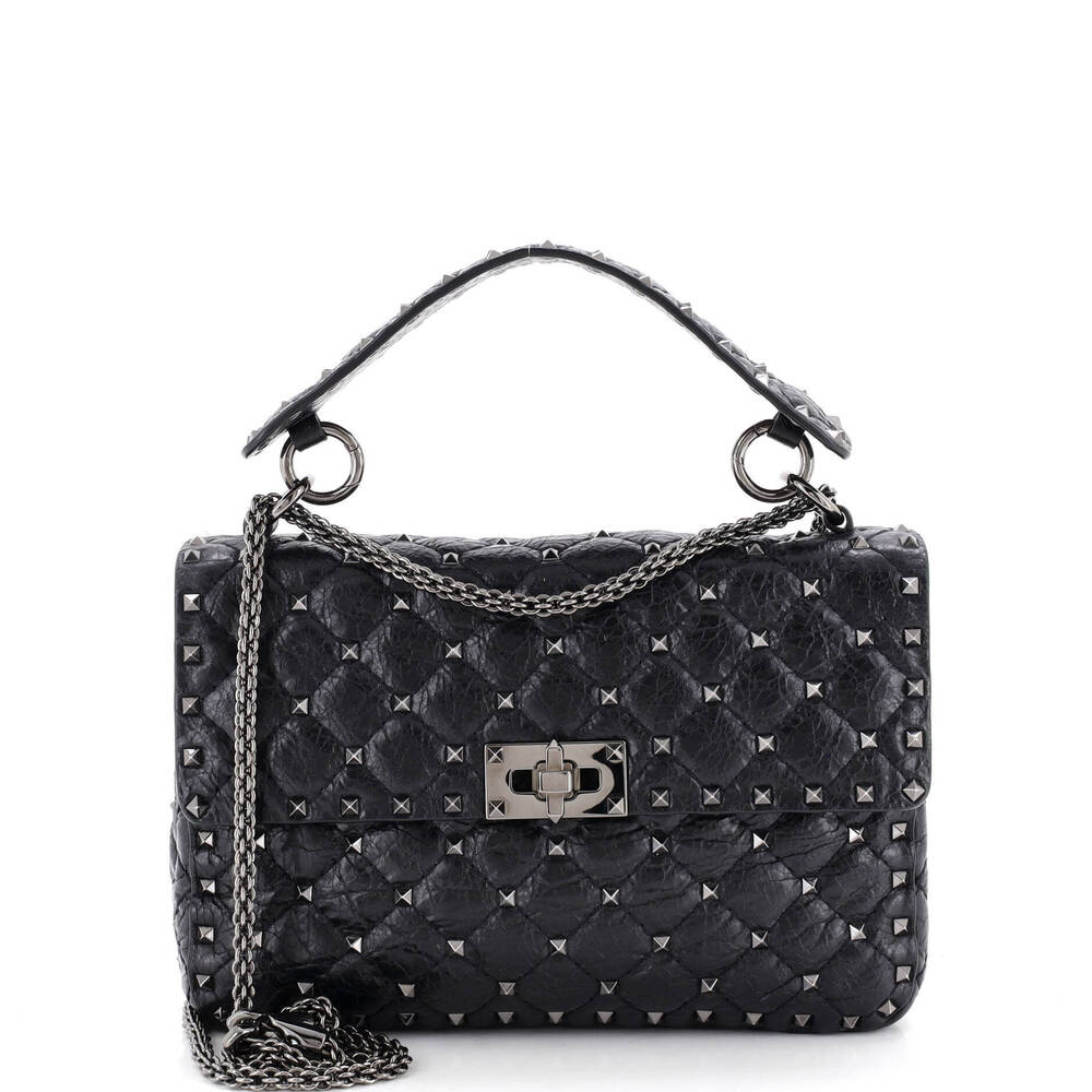 Valentino Garavani Medium Rockstud Spike Flap Bag